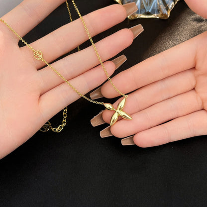 [Shinejoy]LOUISETTE GOLD NECKLACE