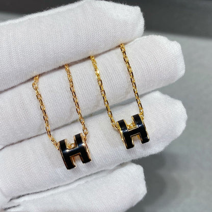 [Shinejoy]MINI POP H NECKLACE
