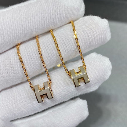 [Shinejoy]MINI POP H NECKLACE