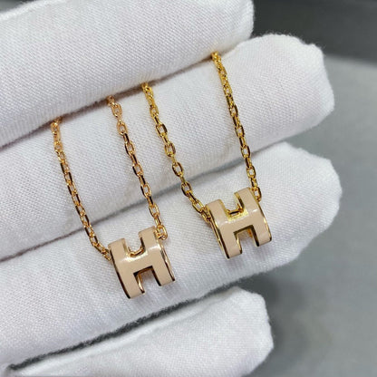 [Shinejoy]MINI POP H NECKLACE