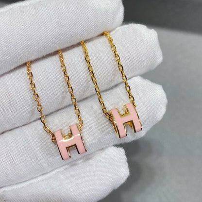 [Shinejoy]MINI POP H NECKLACE