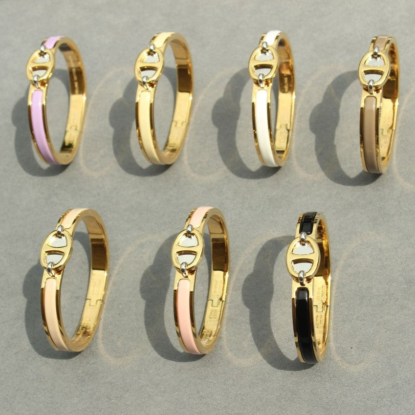 [Shinejoy]CLIC CHAINE GOLD BRACELET