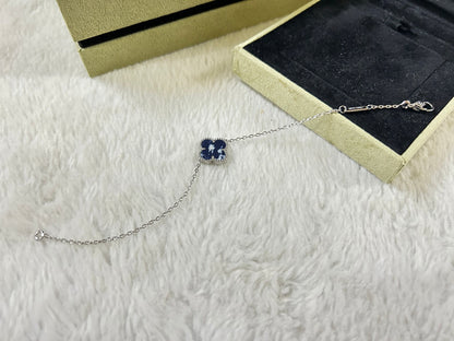 [Shinejoy]CLOVER 1 MOTIF PIETERSITE BRACELET