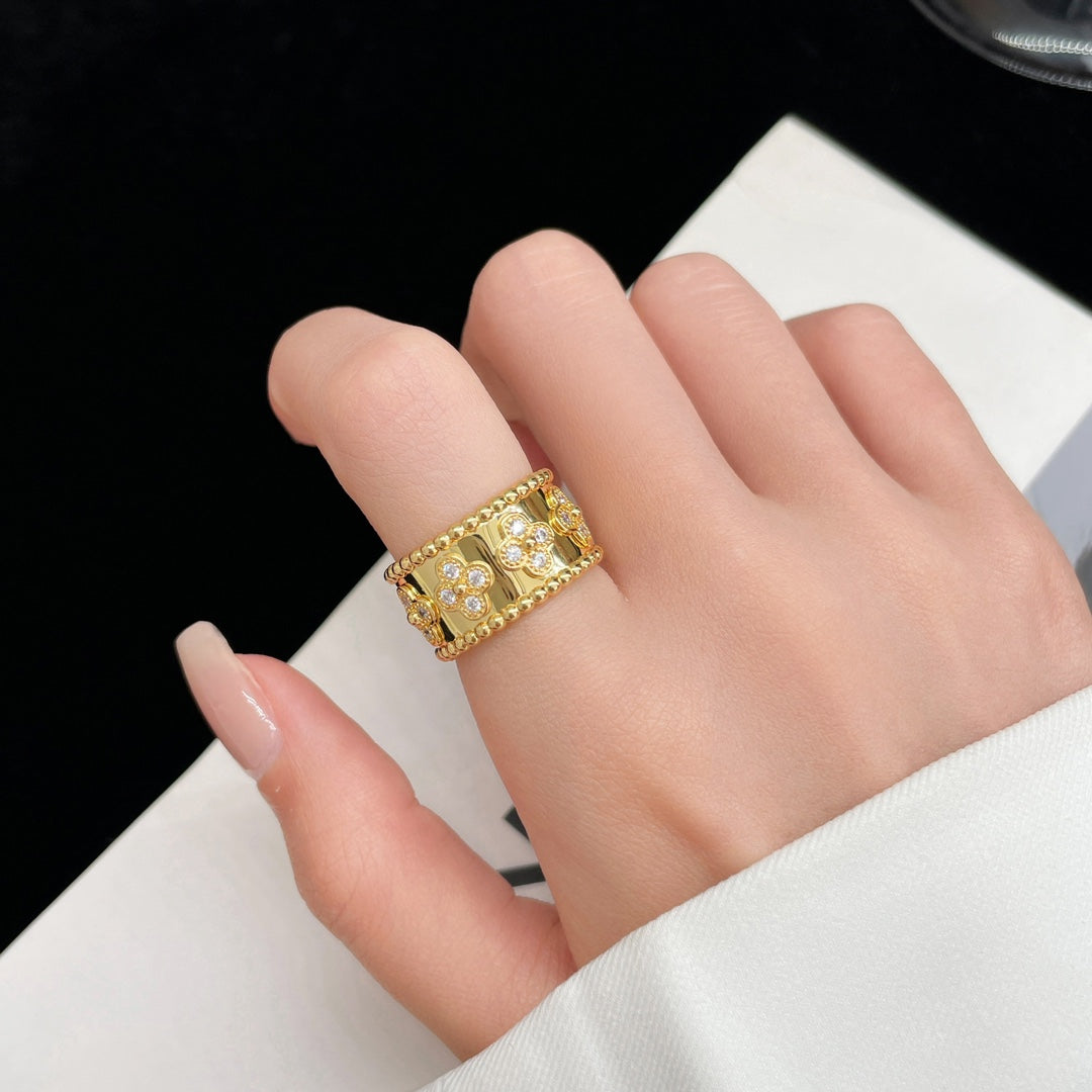 [Shinejoy]PERLEE DIAMOND LARGE RING