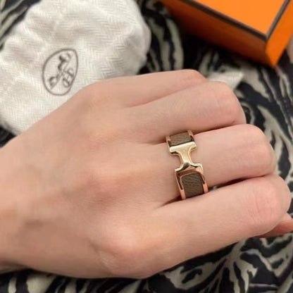 [Shinejoy]OLYMPE PINK GOLD RING