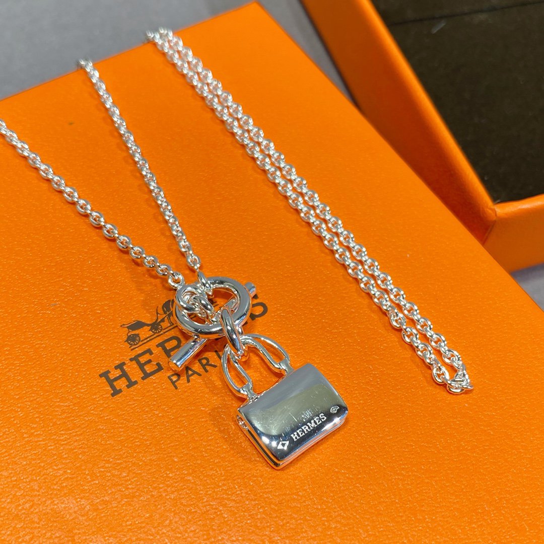 [Shinejoy]CONSTANCE PEDANT SILVER NECKLACE