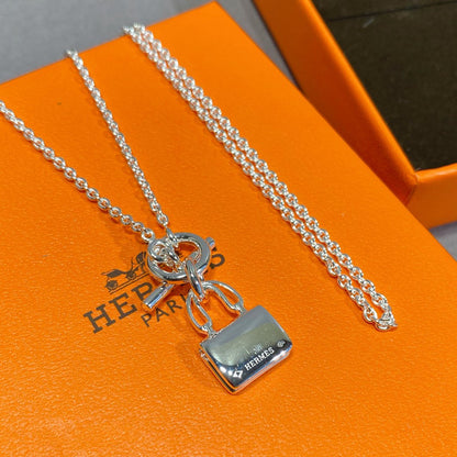 [Shinejoy]CONSTANCE PEDANT SILVER NECKLACE