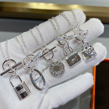[Shinejoy]CONSTANCE PEDANT SILVER NECKLACE