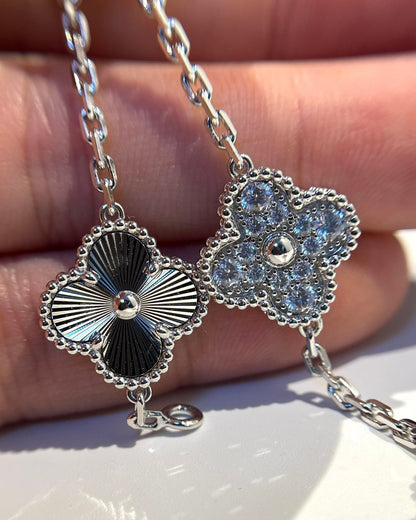 [Shinejoy] CLOVER 5 MOTIF LASER BRACELET COLLECTION