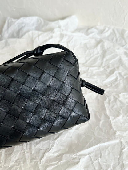 BV LOOP MINI 17CM CUIR DE VEAU NOIR