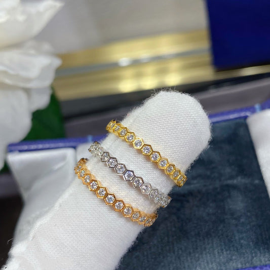 [Shinejoy]BEE LOVE DIAMOND PAVED SMALL RING