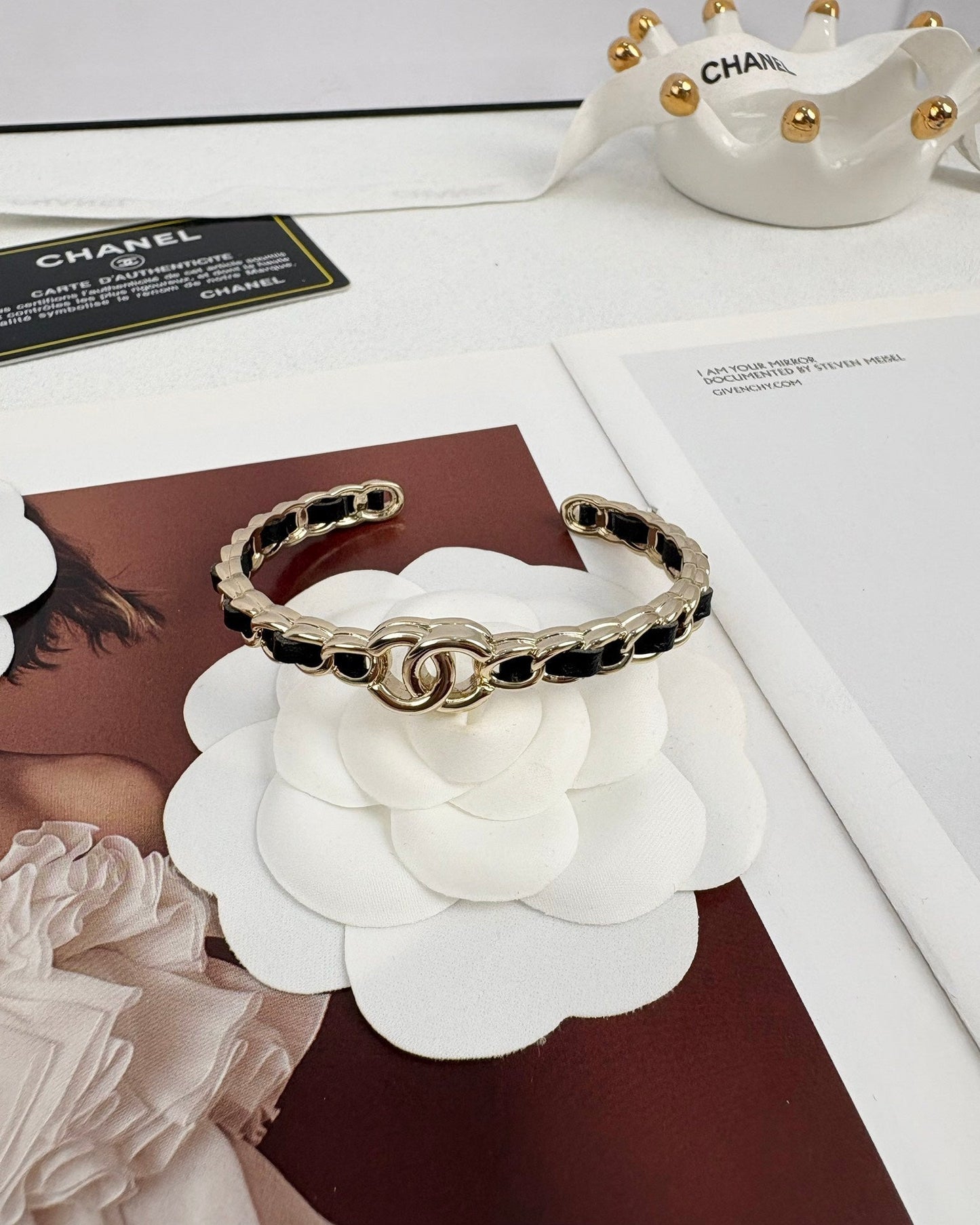 [Shinejoy]Double C Open Bangle