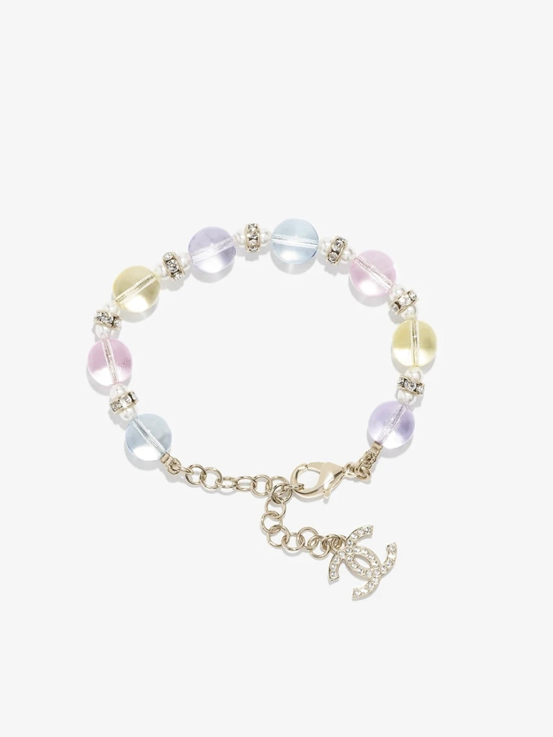 [Shinejoy]Colorful Transparent Resin Bracelet