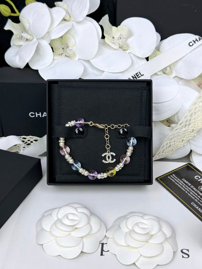 [Shinejoy]Colorful Transparent Resin Bracelet