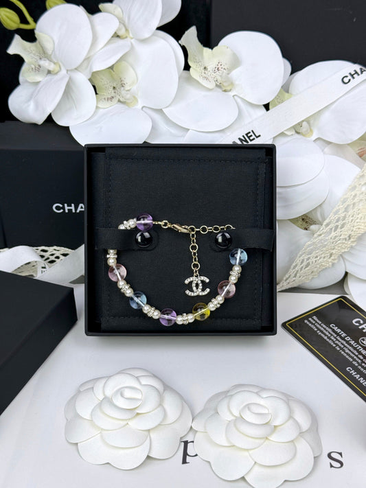 [Shinejoy]Colorful Transparent Resin Bracelet