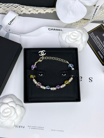 [Shinejoy]Colorful Transparent Resin Bracelet