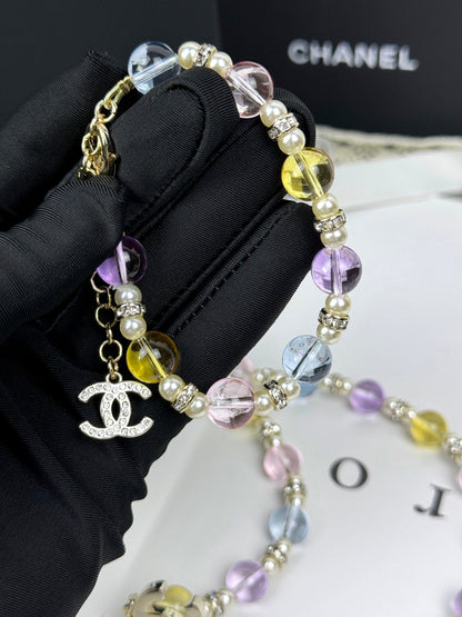 [Shinejoy]Colorful Transparent Resin Bracelet