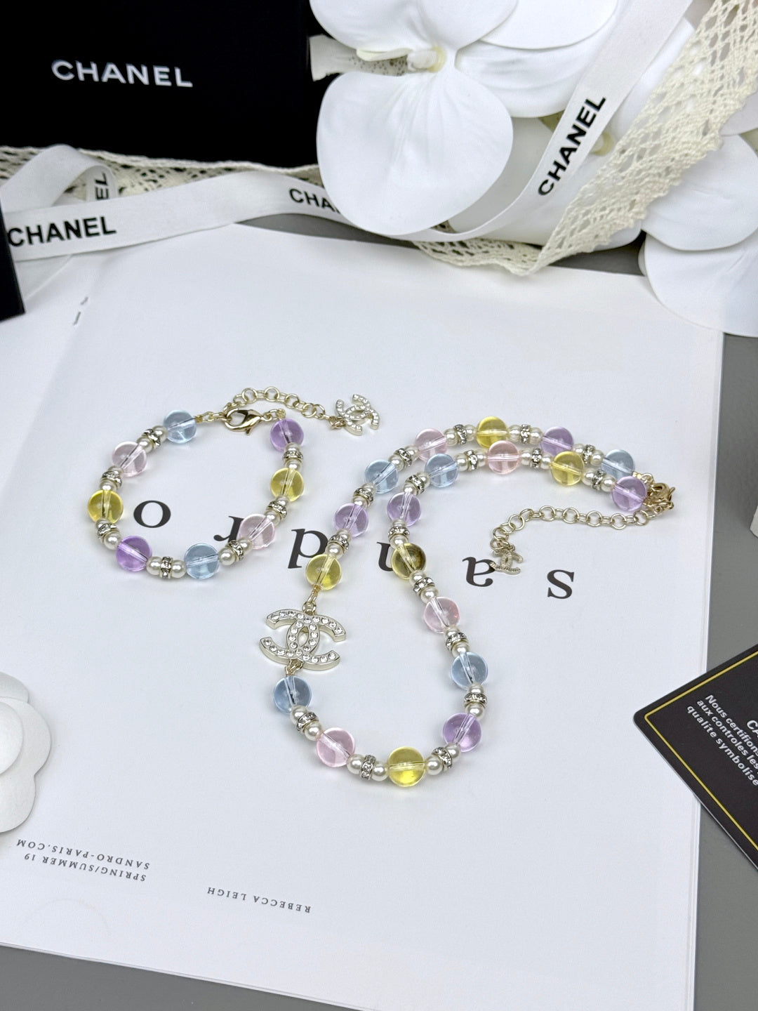 [Shinejoy]Colorful Transparent Resin Bracelet