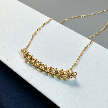 [Shinejoy]New Arrival: Green Bead Rivet Necklace