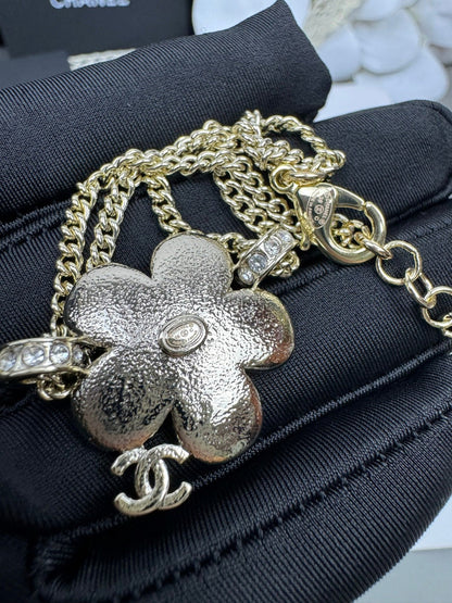 [Shinejoy]VOLTE New Blue Floral Double-Layer Bracelet