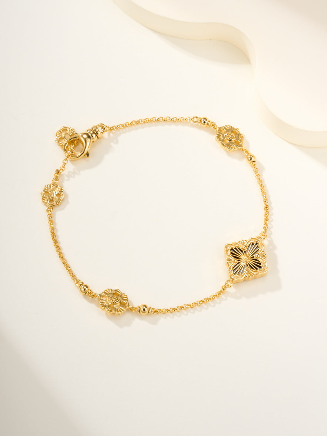 [Shinejoy]B.C.L ENAMELED One-Flower Bracelet£¨Various Colors)