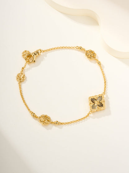 [Shinejoy]B.C.L ENAMELED One-Flower Bracelet£¨Various Colors)