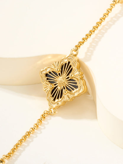 [Shinejoy]B.C.L ENAMELED One-Flower Bracelet£¨Various Colors)