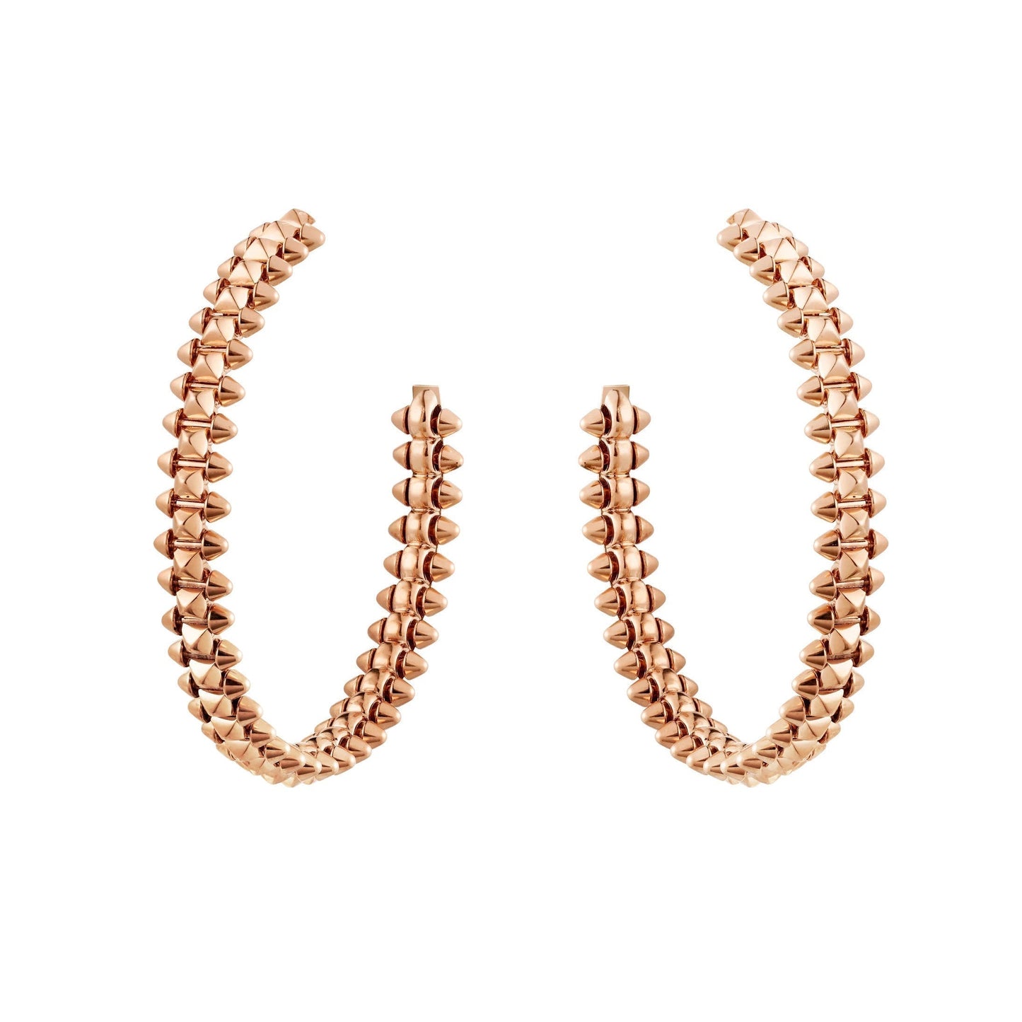 [Shinejoy]CLASH LARGE HOOP EARRINGS