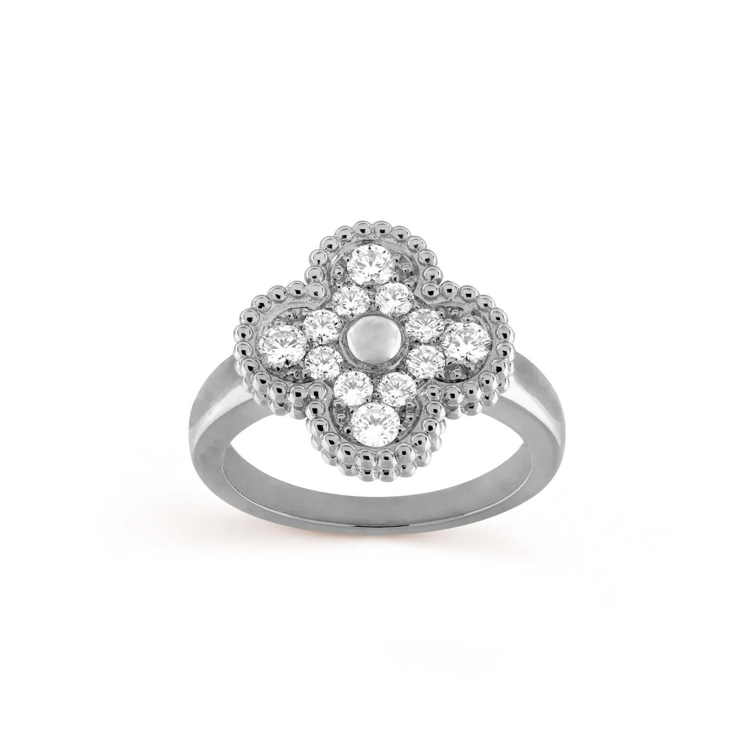 [Shinejoy]CLOVER DIAMOND RING