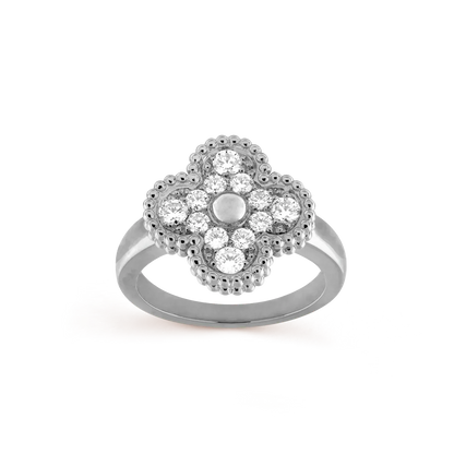 [Shinejoy]CLOVER DIAMOND RING