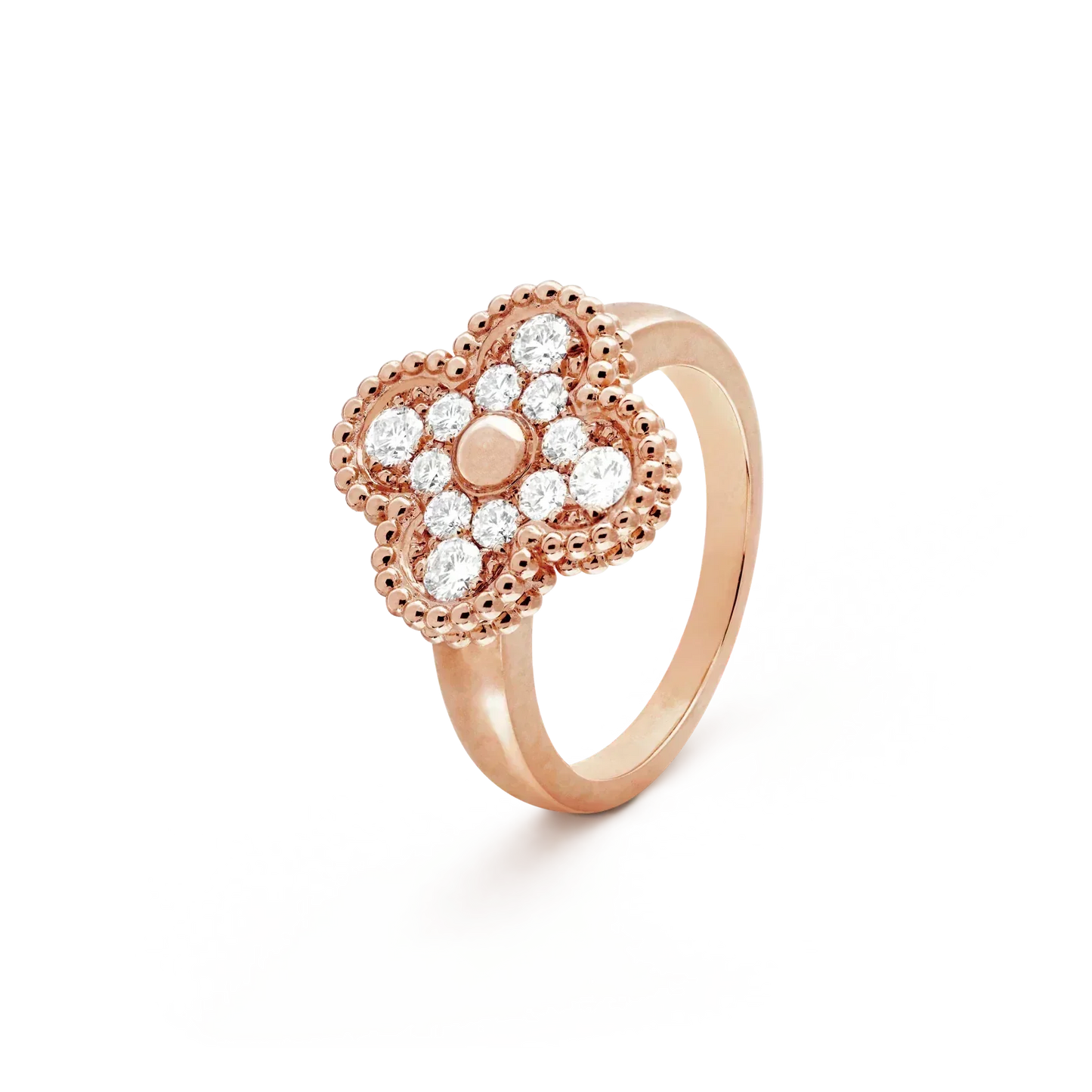 [Shinejoy]CLOVER DIAMOND RING