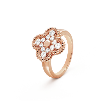 [Shinejoy]CLOVER DIAMOND RING