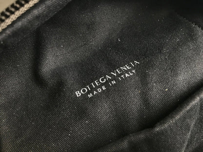SAC À DOS SMALL INTRECCIATO 41 EN CUIR DE VEAU CHARCOAL BLACK