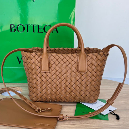 MINI CABAT 20 EN AGNEAU BRONZE BROWN