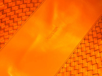 PETIT CABAS 32 EN AGNEAU ORANGE UT