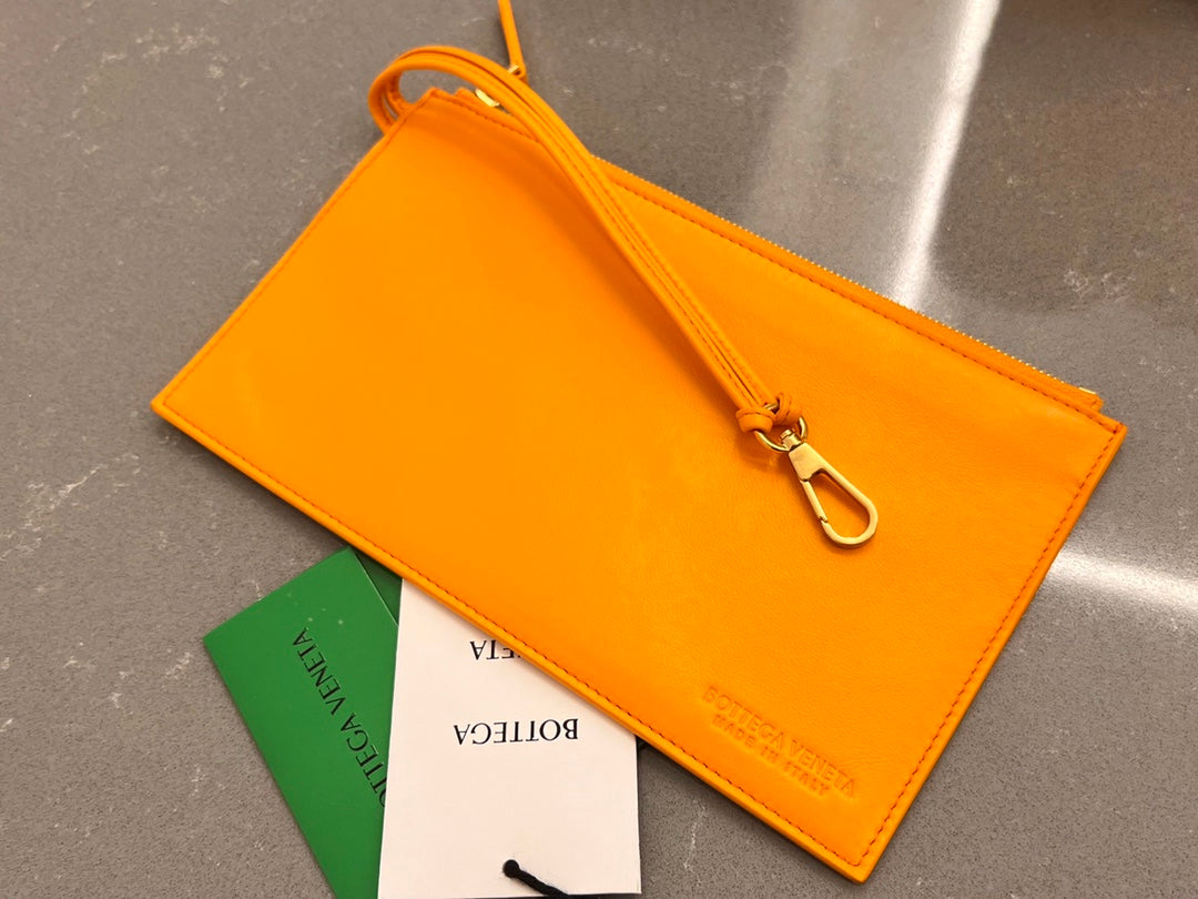 PETIT CABAS 32 EN AGNEAU ORANGE UT