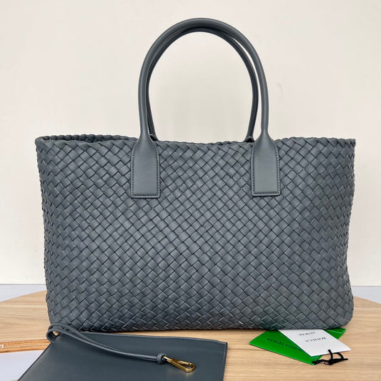 GRAND CABAS 51 EN CUIR D'AGNEAU ONYX NOIR