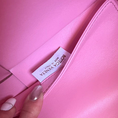 SAC CABAS ARCO 36 EN CUIR DE VEAU ROSE ÉCLATANT