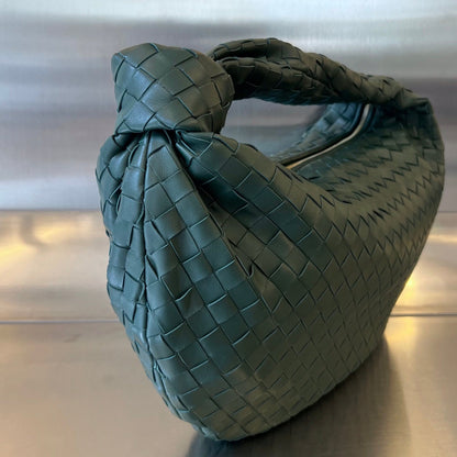 PETIT JODIE 48 CUIR DE VEAU VERT FONCÉ