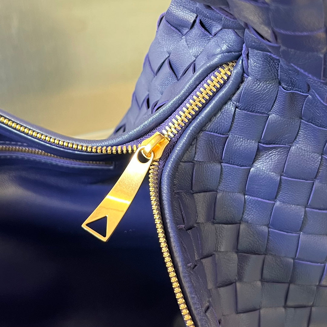 PETIT JODIE 48 CUIR DE VEAU VIOLET INDIGO