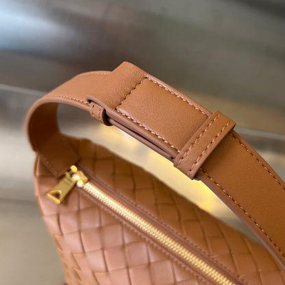 SAC WALLACE 22 EN CUIR DE VEAU MARRON ROUX