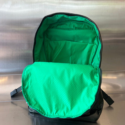 SAC À DOS EN PEAU D'AGNEAU VERT FONCÉ MOYEN ARCHETYPE 46