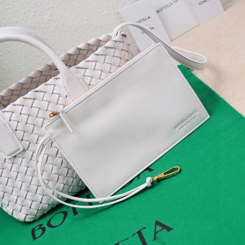 Mini Cabat 20cm Agneau Blanc Acc. Dorés