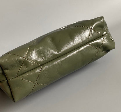 CC HOBO MINI 20CM CUIR D'AGNEAU OLIVE