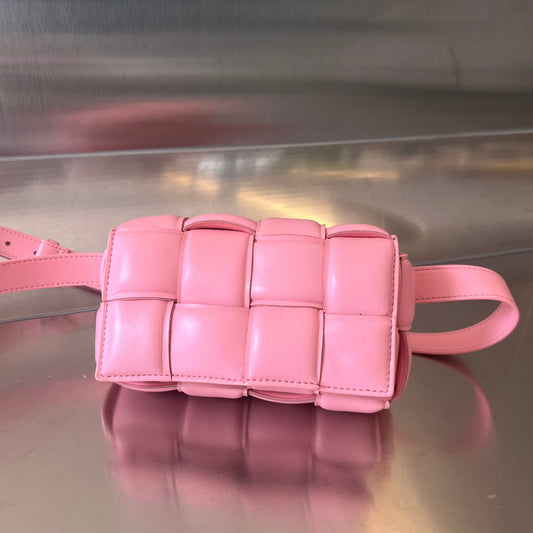 MINI CASSETTE 18 EN AGNEAU ROSE PÂLE
