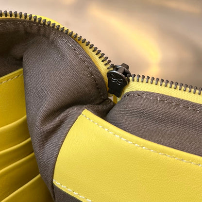 INTRECCIATO 30 EN AGNEAU JAUNE CLAIR