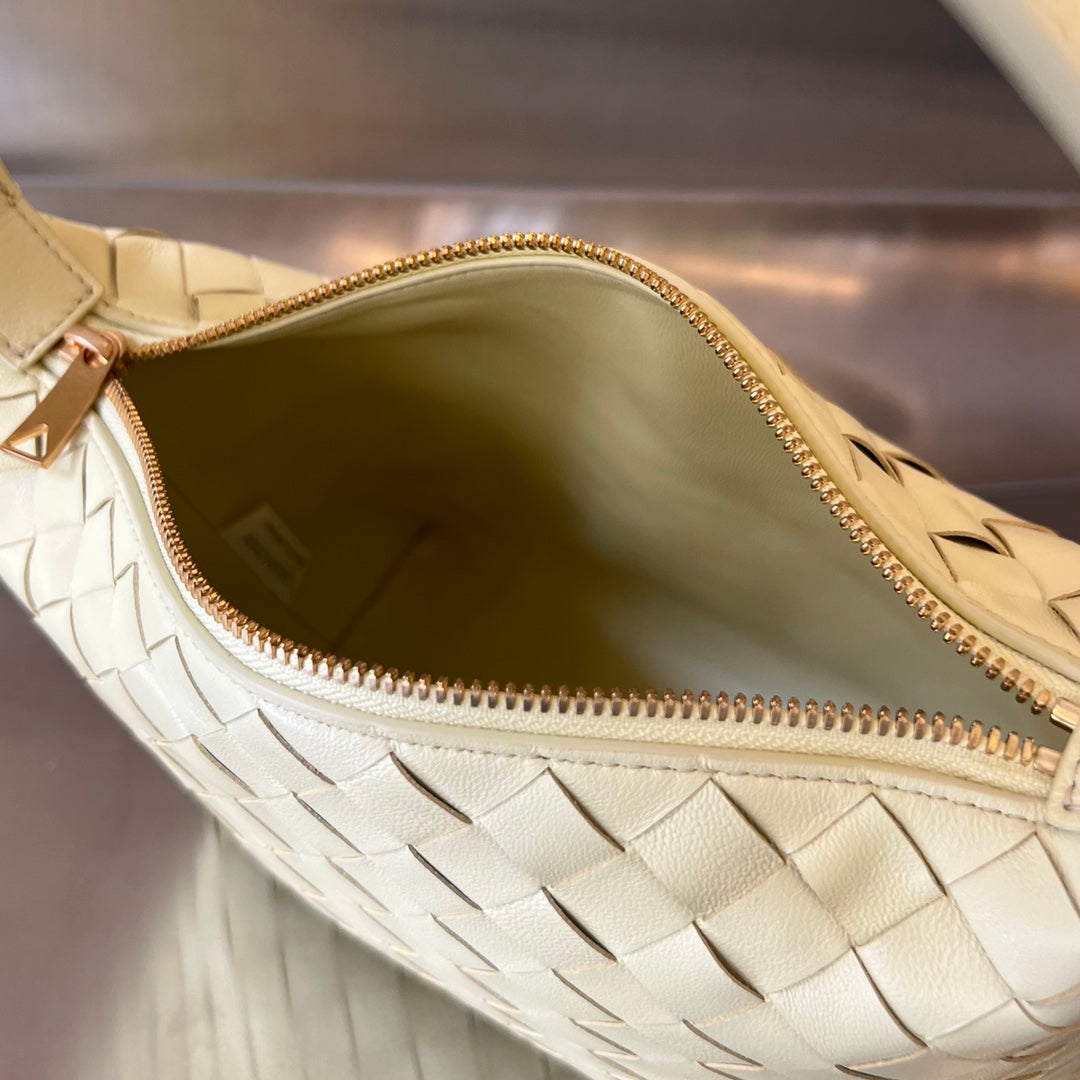 SAC WALLACE 22 EN CUIR DE VEAU CRÈME JAUNE