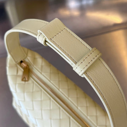 SAC WALLACE 22 EN CUIR DE VEAU CRÈME JAUNE