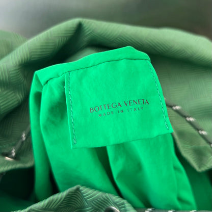 SAC À DOS ALTO 42 EN TISSU JACQUARD VERT FROID