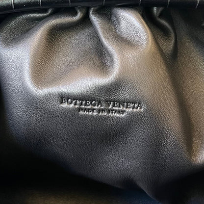 Pochette Classique 40cm Cuir de Veau Noir